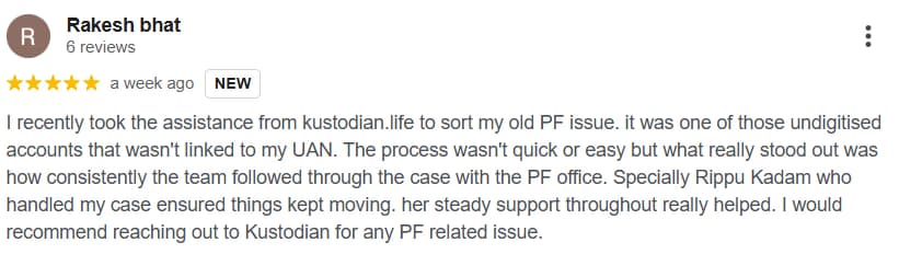 Google review by Rakesh Bhat