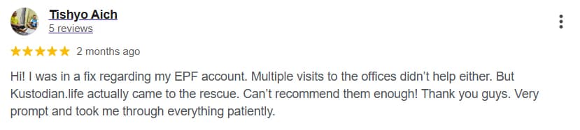 Google review by Tishyo Aich