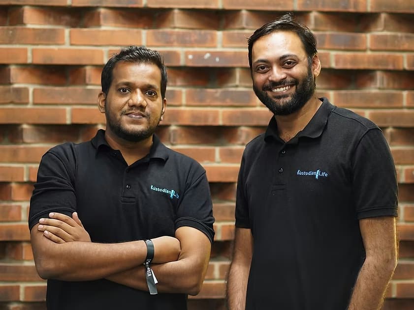 Kustodian Founders - Kunal Kabra and Harsh Jain