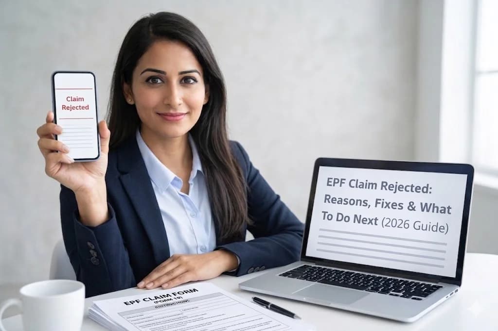 EPF Claim Rejected: Reasons, Fixes & What To Do Next (2026 Guide)