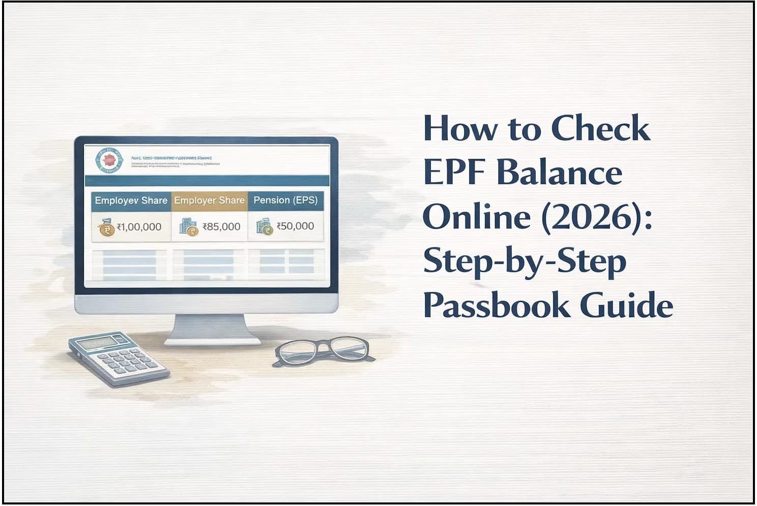 How to Read EPF Passbook (2026): Balance, EPS & Withdrawable Amount & Withdrawable Amount